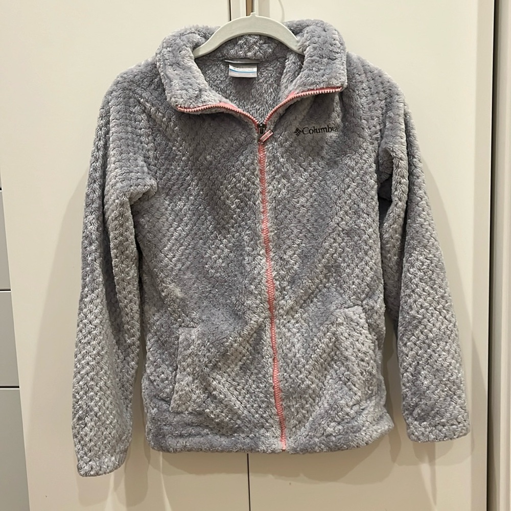columbia grey fleece